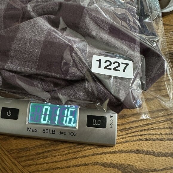 2/$30 ROWM Plaid Button Down Shirt Mens 2XB Purple Grunge Casual Skater 90s - Picture 9 of 9